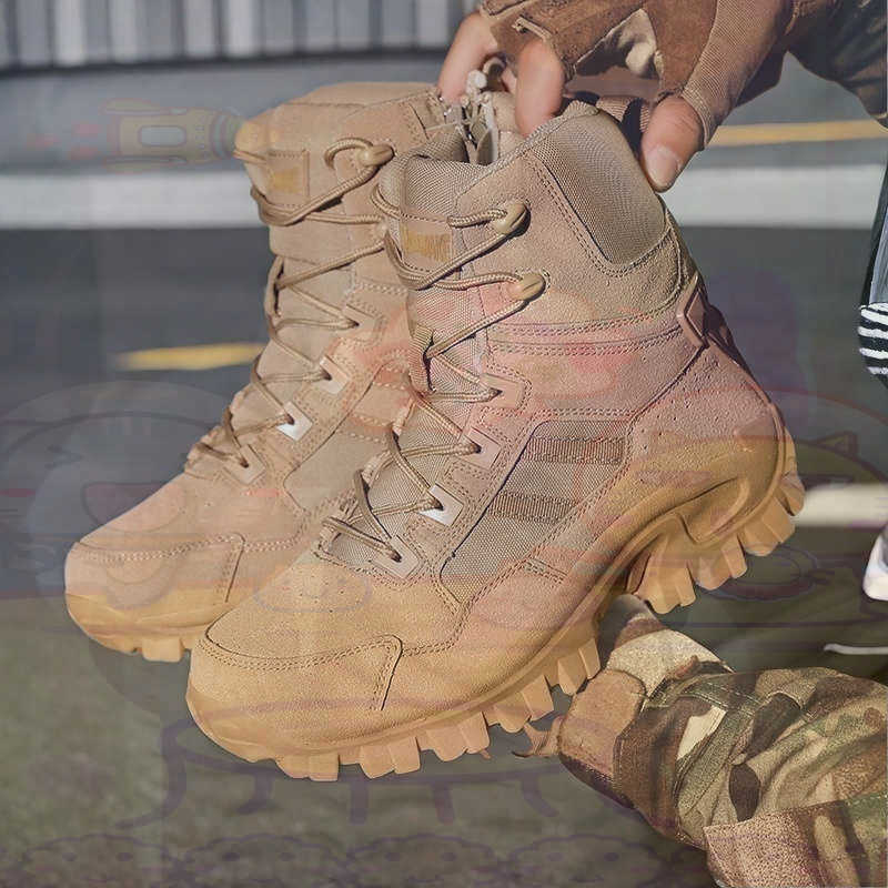 Men'S Formal Wear Big And Tall - Tan Long Barrel Deadlift Sepatu Kasual
