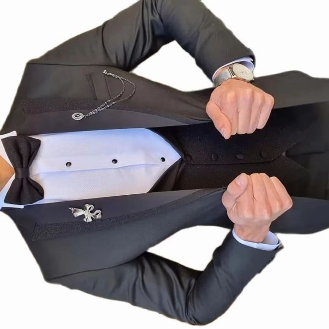 Men'S Formal Wear Not Suit - 3 Potong Jas Tuxedo Pria Slim