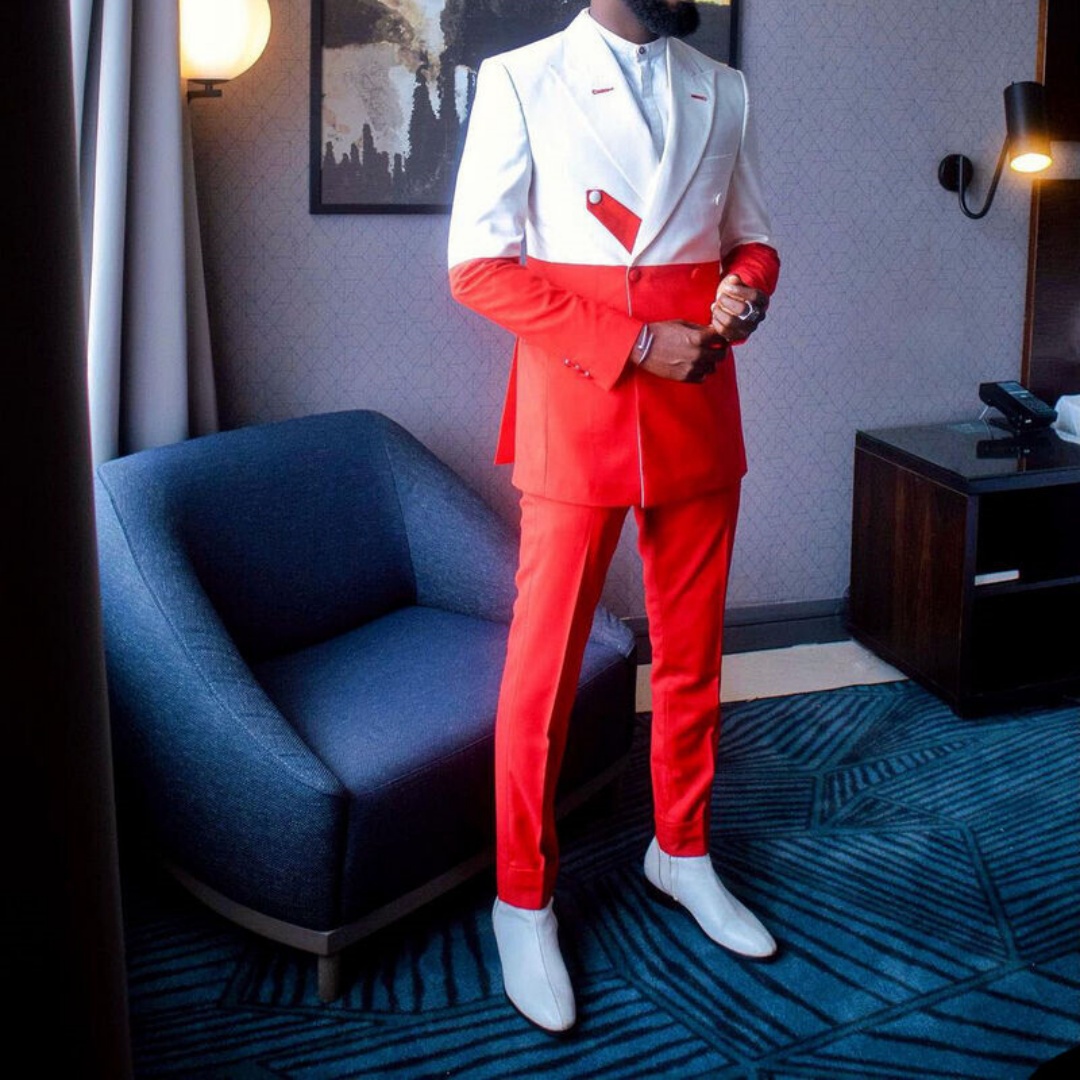 Men'S Formal Wear Not Suit - Jas Pria Baru 2 Potong Putih