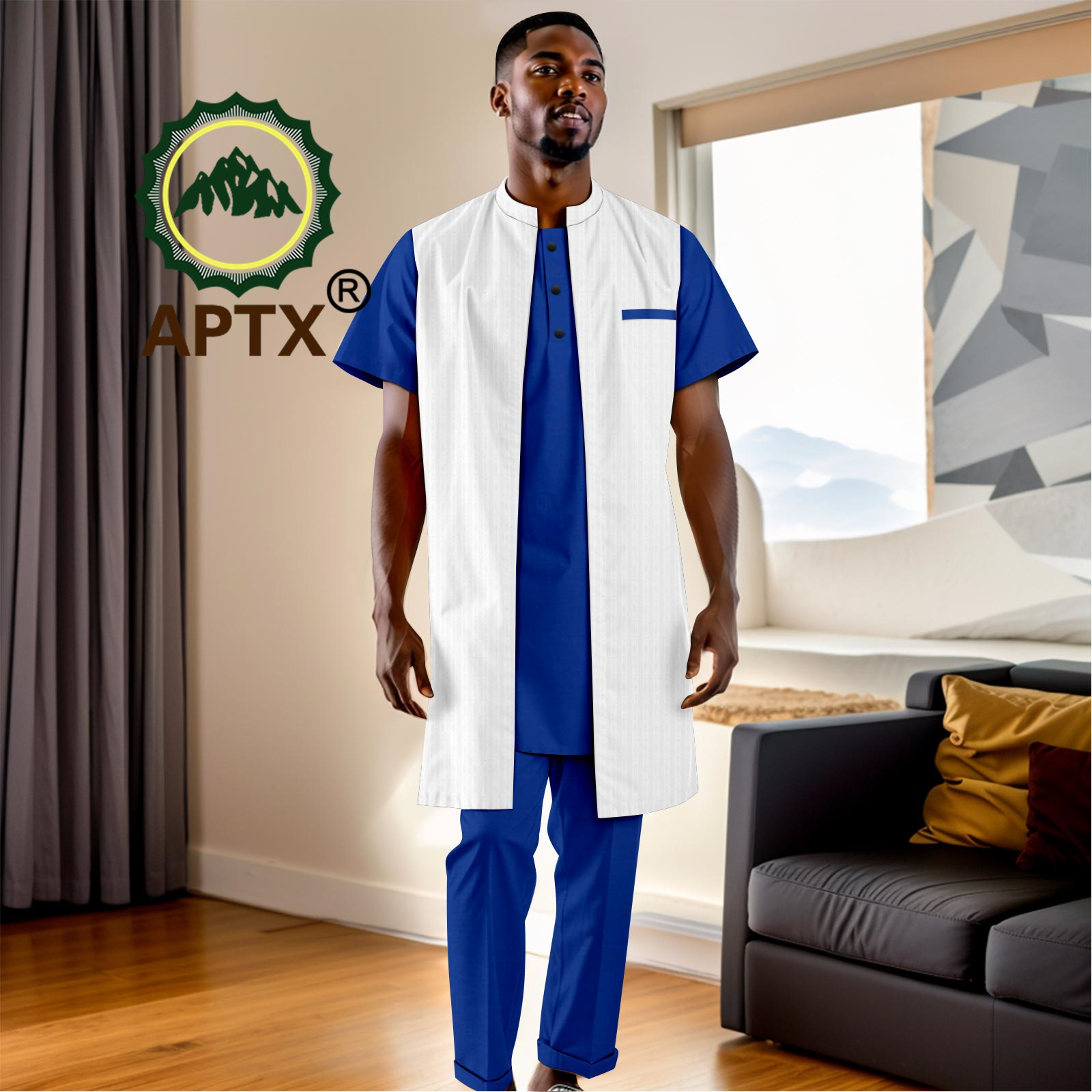 Men Formal Wear Clothes - Pakaian Afrika untuk Pria Setelan Tradisional