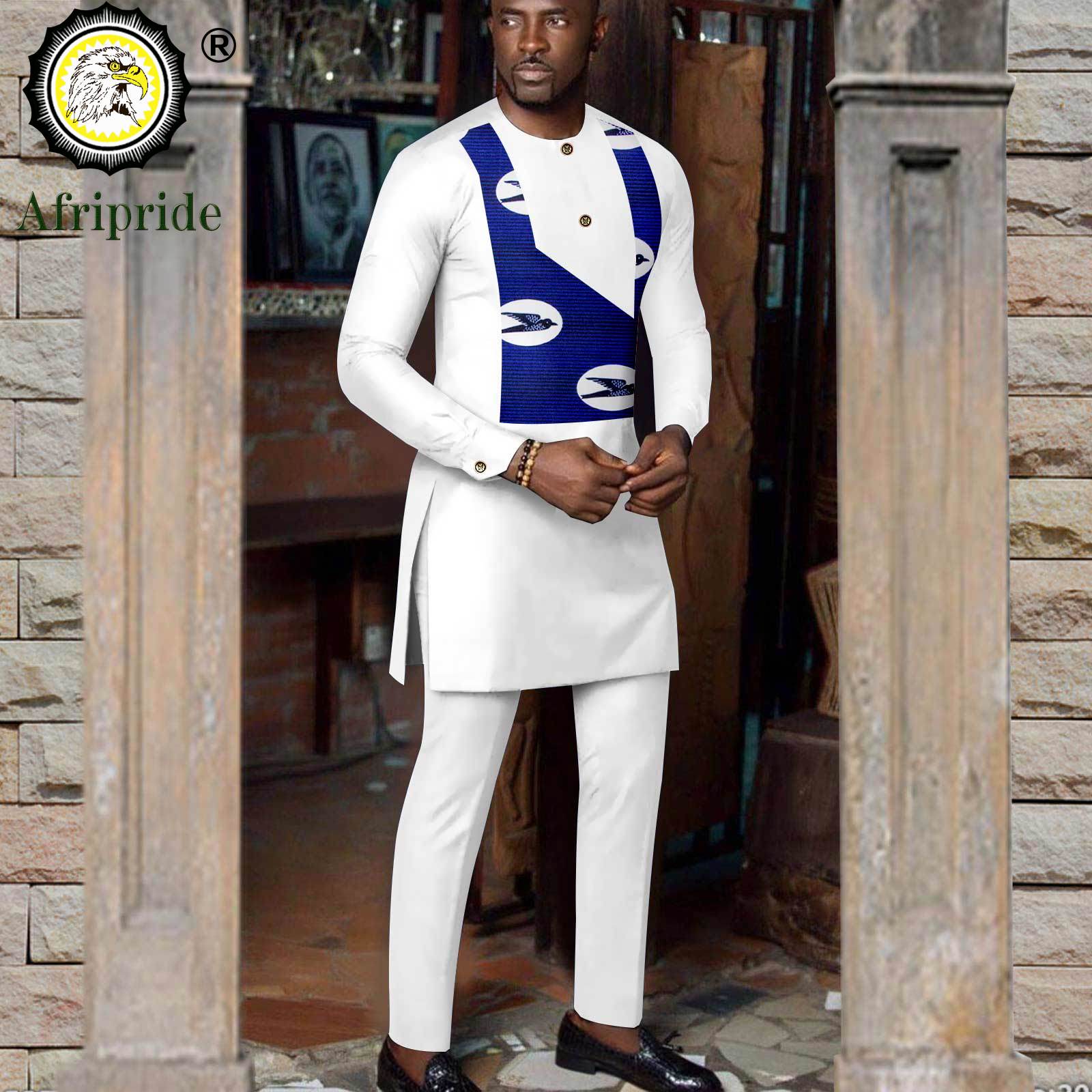 Men Formal Wear Clothes - Pria Dashiki pakaian Afrika Plus ukuran