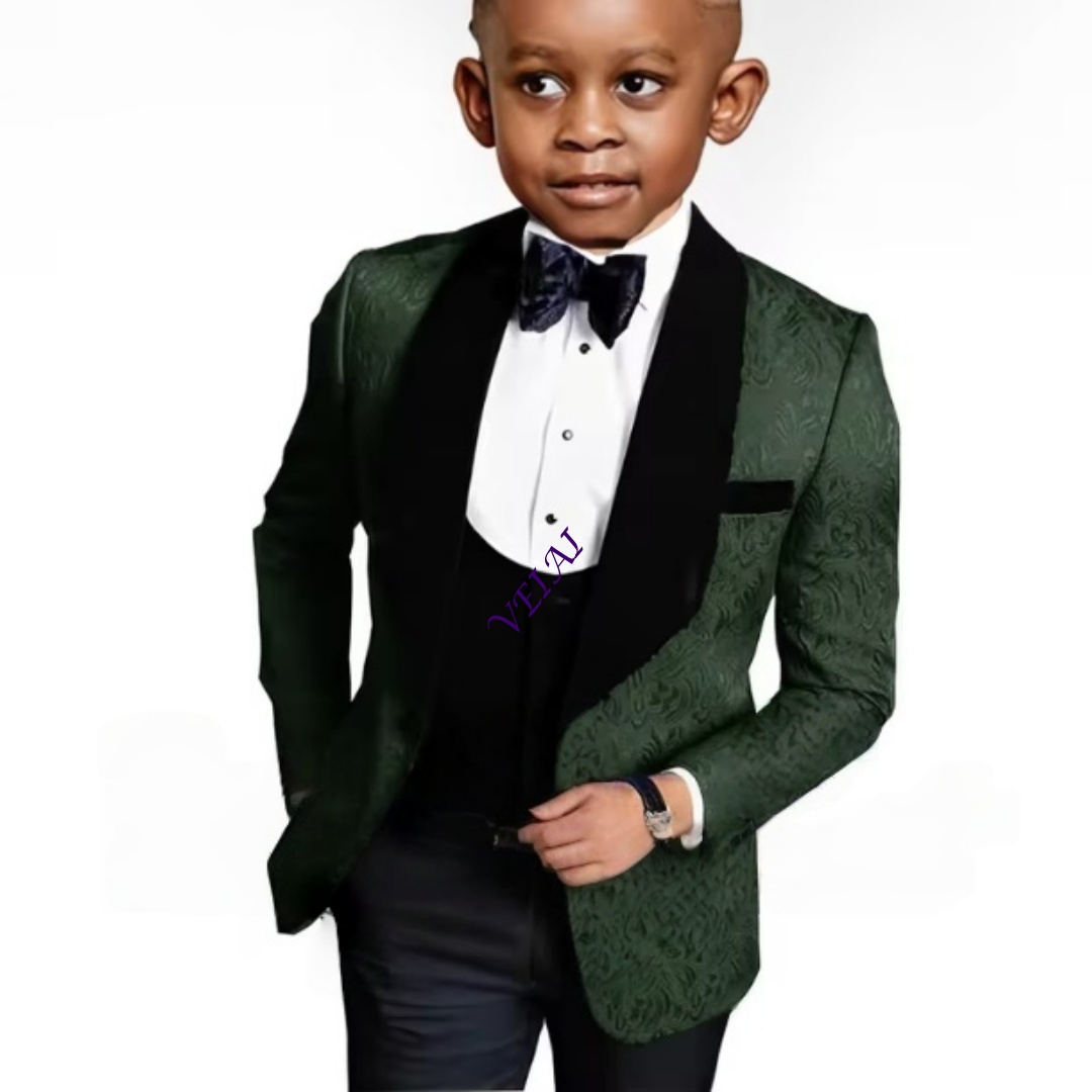 Men Formal Wear Clothes - IFashion Setelan Tiga Potong Motif Bunga