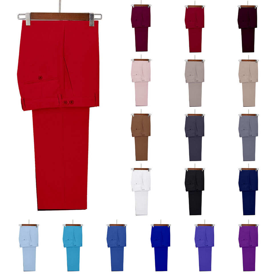 Men'S Formal Wear Big And Tall - Celana Bisnis Pria Celana Formal Pakaian