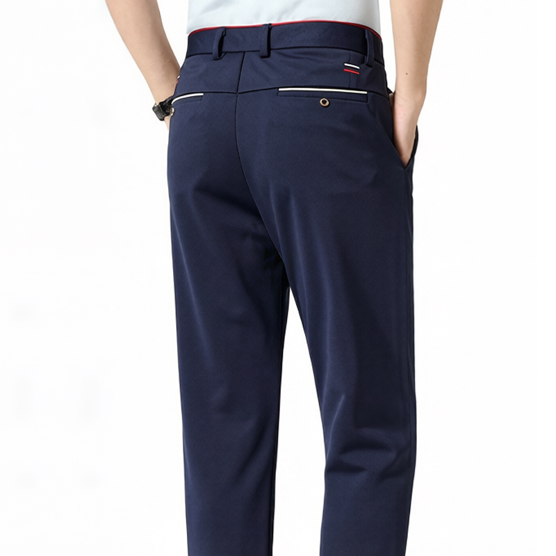 Dress Pant Flat Front - Celana Pria Musim Panas Kasual Celana