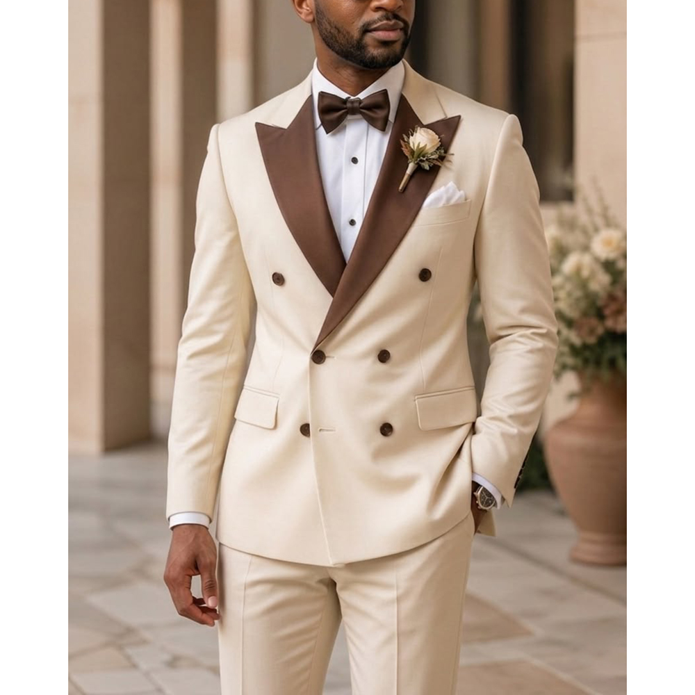 Men Formal Wear Modern - Setelan Tuxedo Pria Double Breasted Model