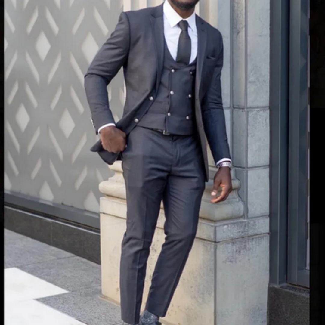 Jas Tuxedo Pernikahan Pria 3 P - Men'S Formal Wear Not Suit ulasan dan harga