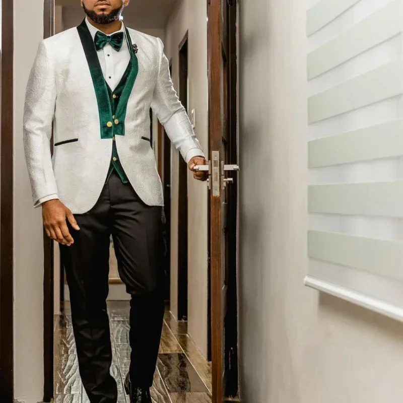 Setelan pernikahan Afrika untu - Men Formal Wear Clothes ulasan dan harga