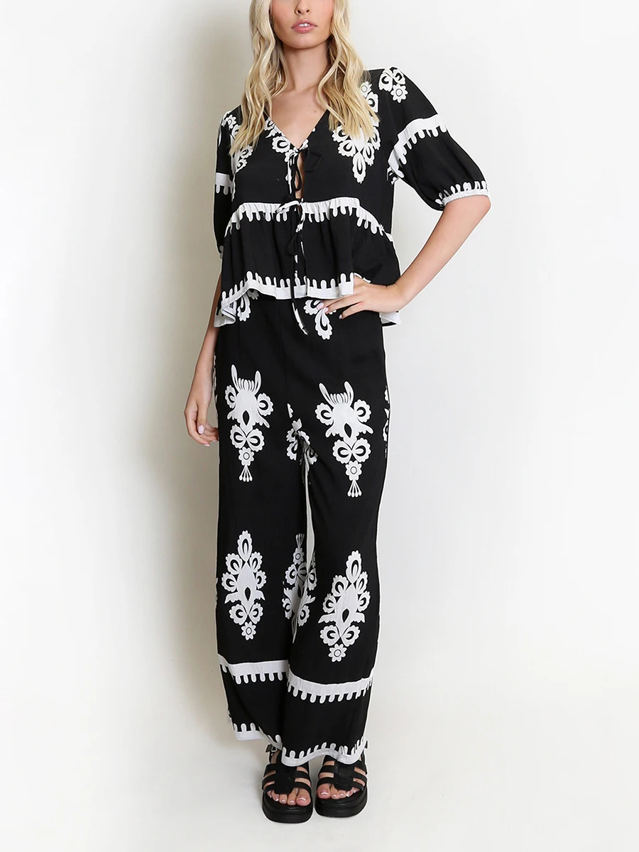 Setelan baju jalanan wanita, c - Dress Pant Flat Front ulasan dan harga