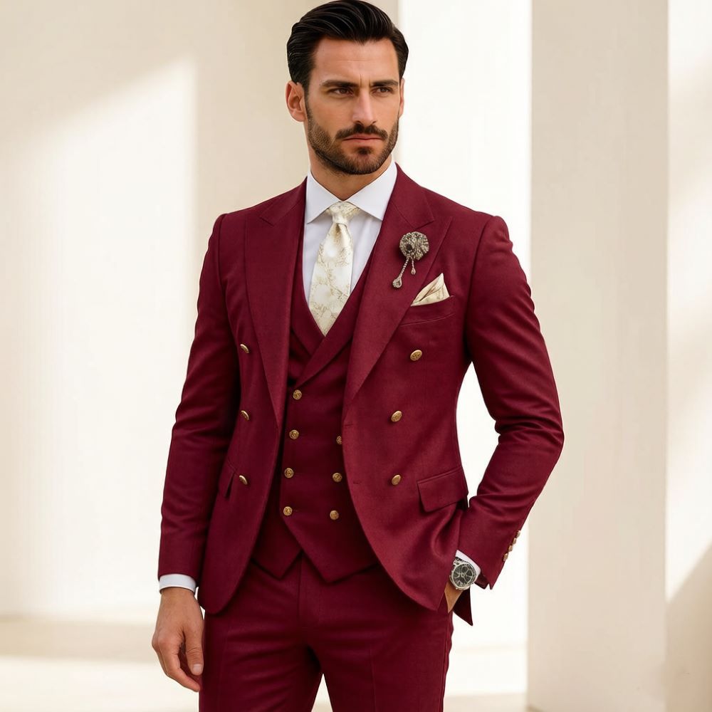 Jas Pengantin Pria Warna Ivory - Men Formal Wear Modern ulasan dan harga