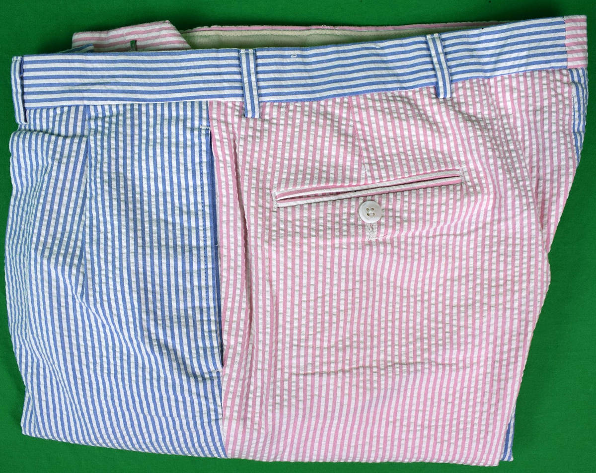Celana Pria Seersucker Nyaman  - Men'S Formal Wear Big And Tall ulasan dan harga