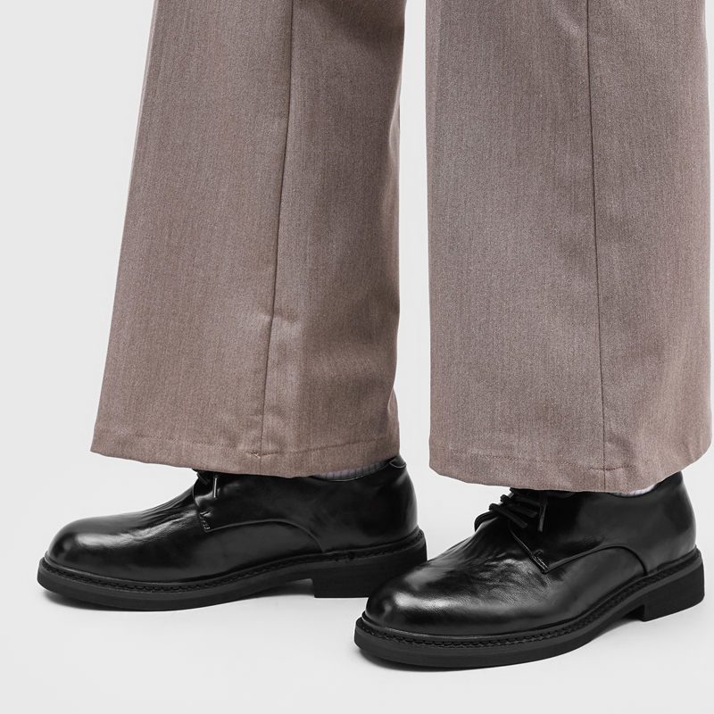 Sepatu Derby Pria Lipit Mewah  - Formal Wear Men H&M ulasan dan harga