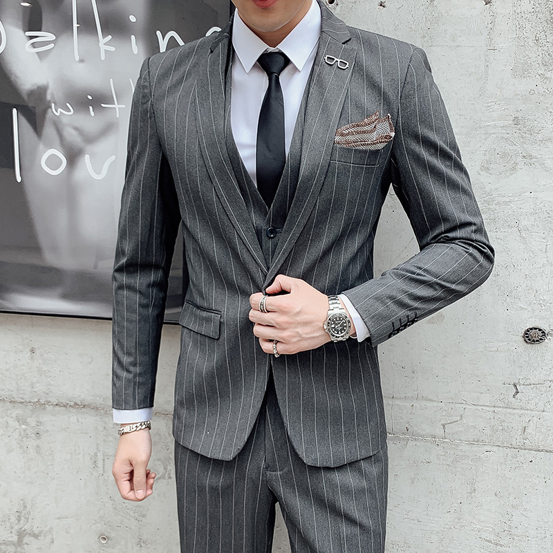 Setelan Jas Pria Tiga Potong G - Men'S Urban Formal Wear ulasan dan harga