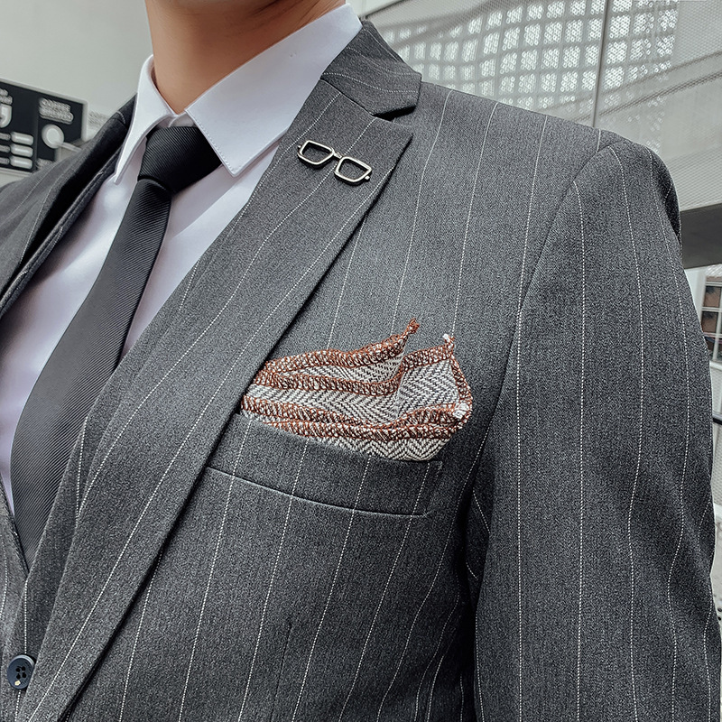 Setelan Jas Pria Tiga Potong G - Men'S Urban Formal Wear ulasan dan harga