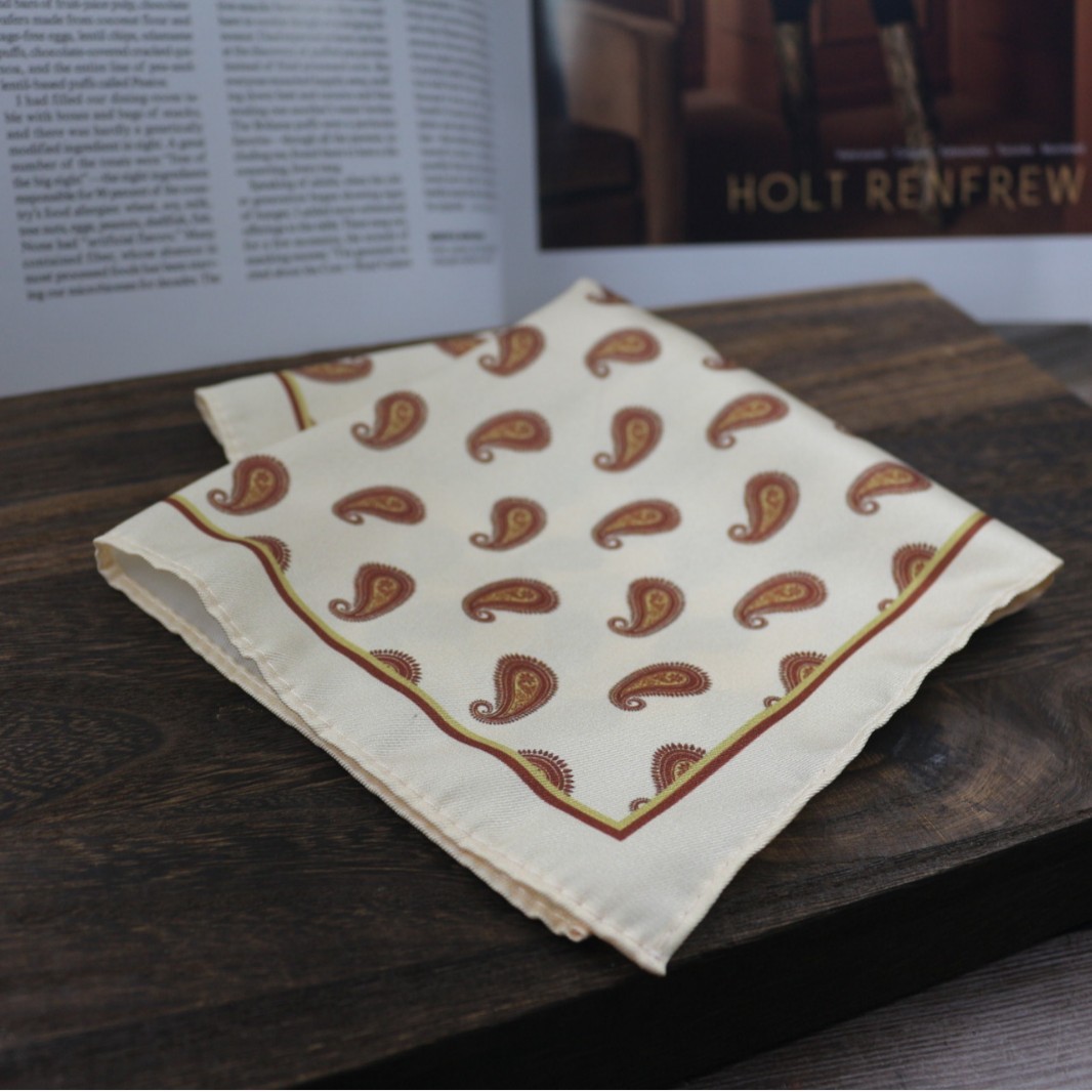 Sapu Tangan Pria Motif Vintage - Formal Wear Men H&M ulasan dan harga