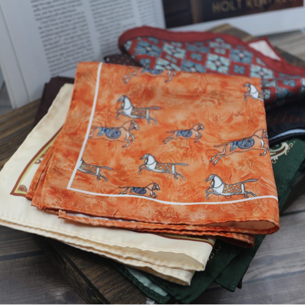 Sapu Tangan Pria Motif Vintage - Formal Wear Men H&M ulasan dan harga