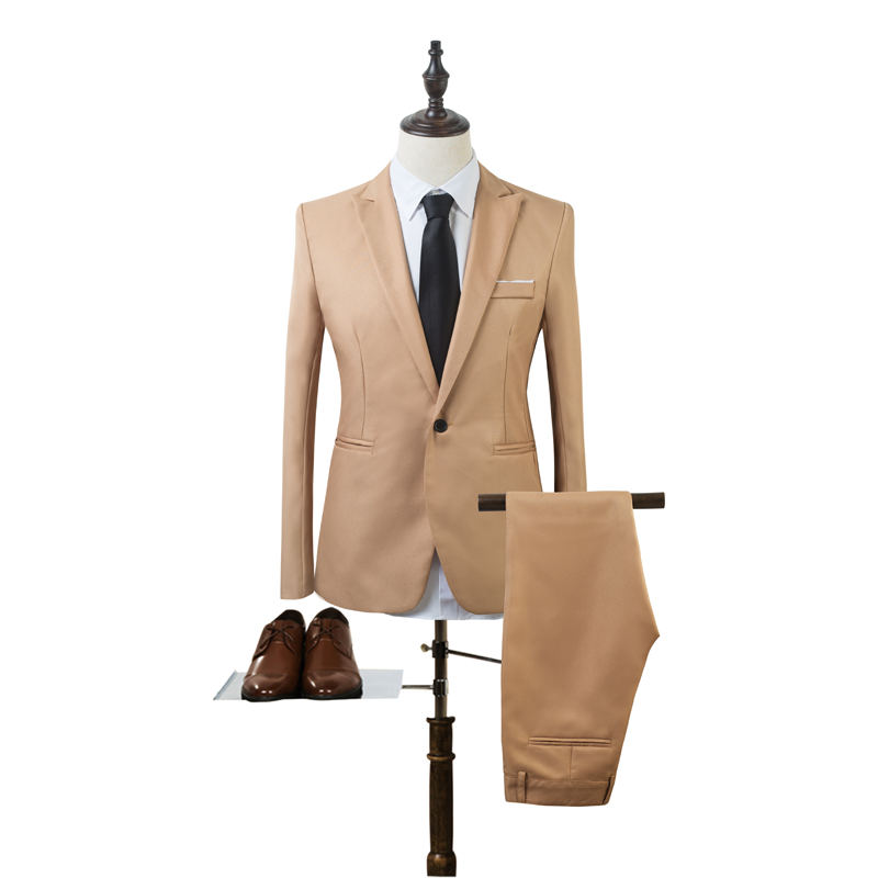 Setelan Jas Bisnis Kasual untu - Men Formal Wear Clothes ulasan dan harga