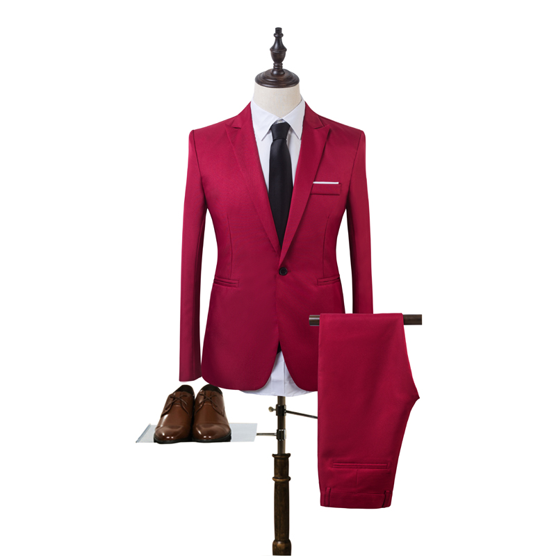 Setelan Jas Bisnis Kasual untu - Men Formal Wear Clothes ulasan dan harga