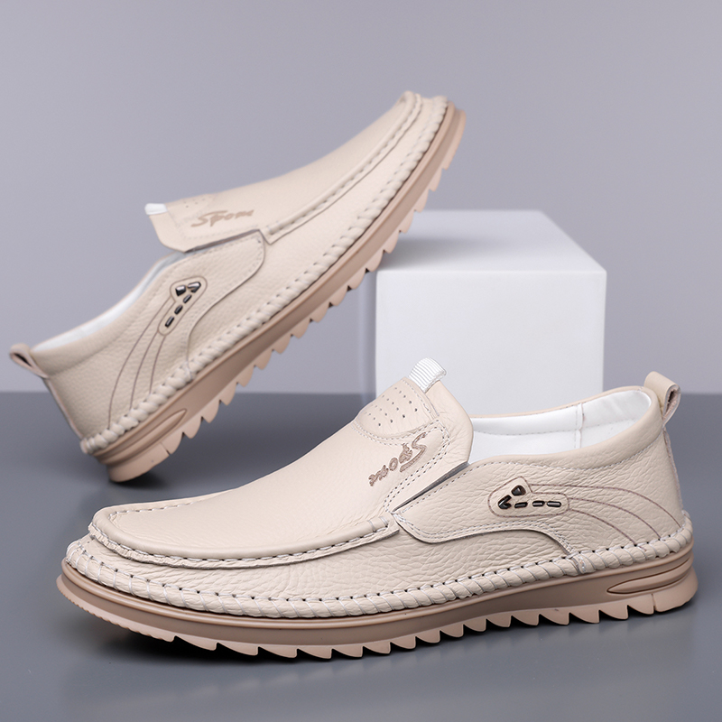 Sepatu Kulit Sapi Asli Lapis P - Men Formal Wear With Sneakers ulasan dan harga