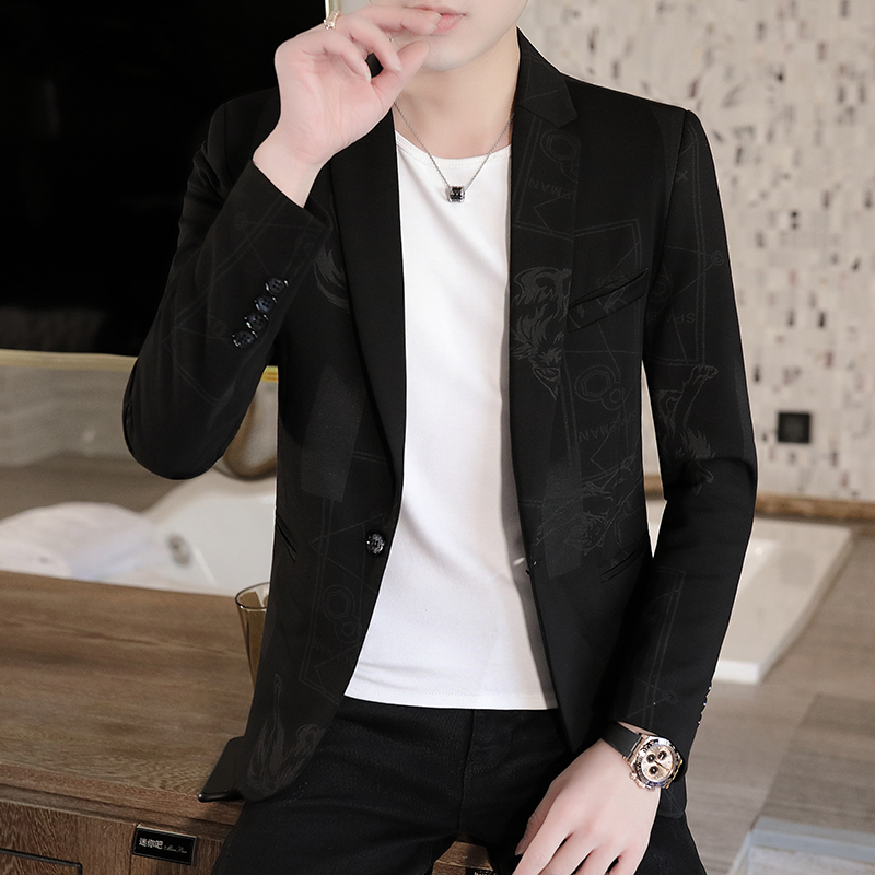 Setelan Tipis Pria Musim Semi  - Men Formal Wear Clothes ulasan dan harga