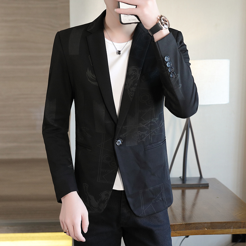 Setelan Tipis Pria Musim Semi  - Men Formal Wear Clothes ulasan dan harga