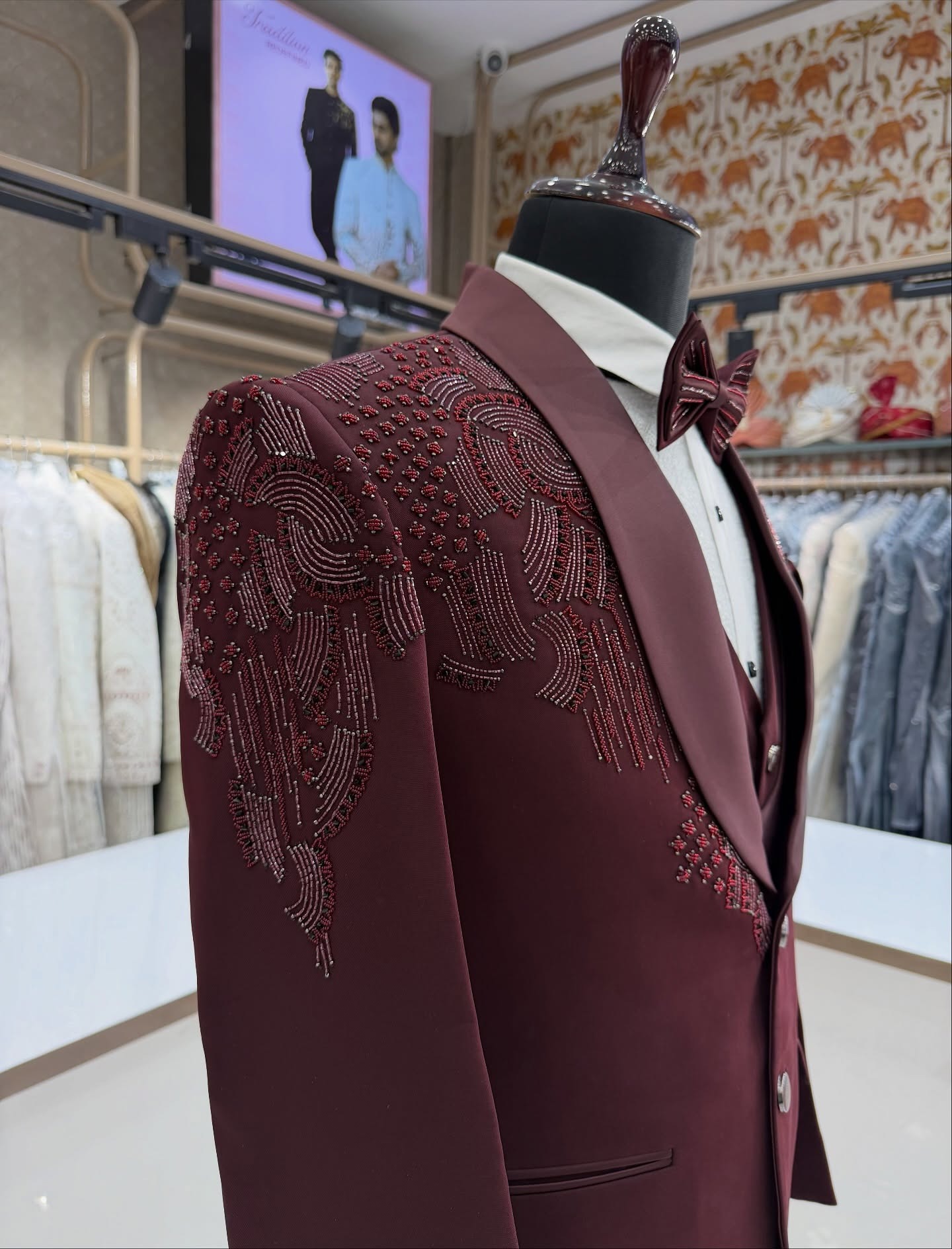 3 Set Jas Tuxedo Pengantin Pri - Men Formal Wear Modern ulasan dan harga