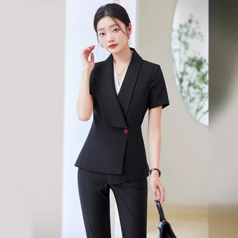 Setelan Jas Formal Lengan Pend - Dress Pant Flat Front ulasan dan harga