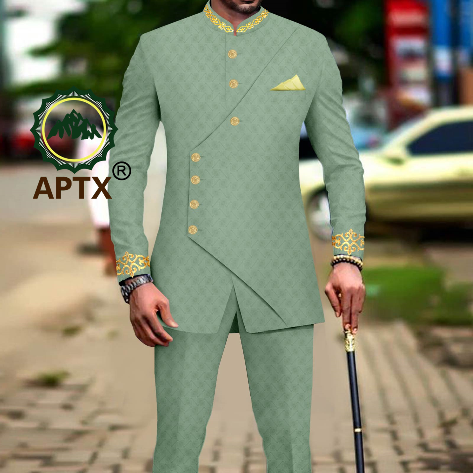 Pakaian Afrika untuk Pria Sete - Men Formal Wear Clothes ulasan dan harga