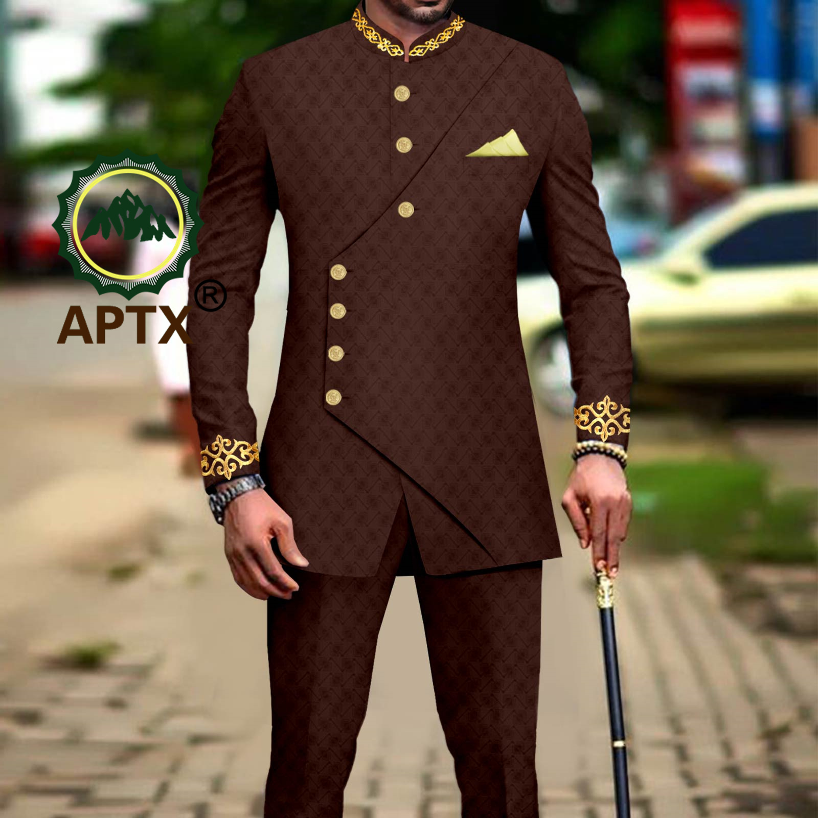 Pakaian Afrika untuk Pria Sete - Men Formal Wear Clothes ulasan dan harga