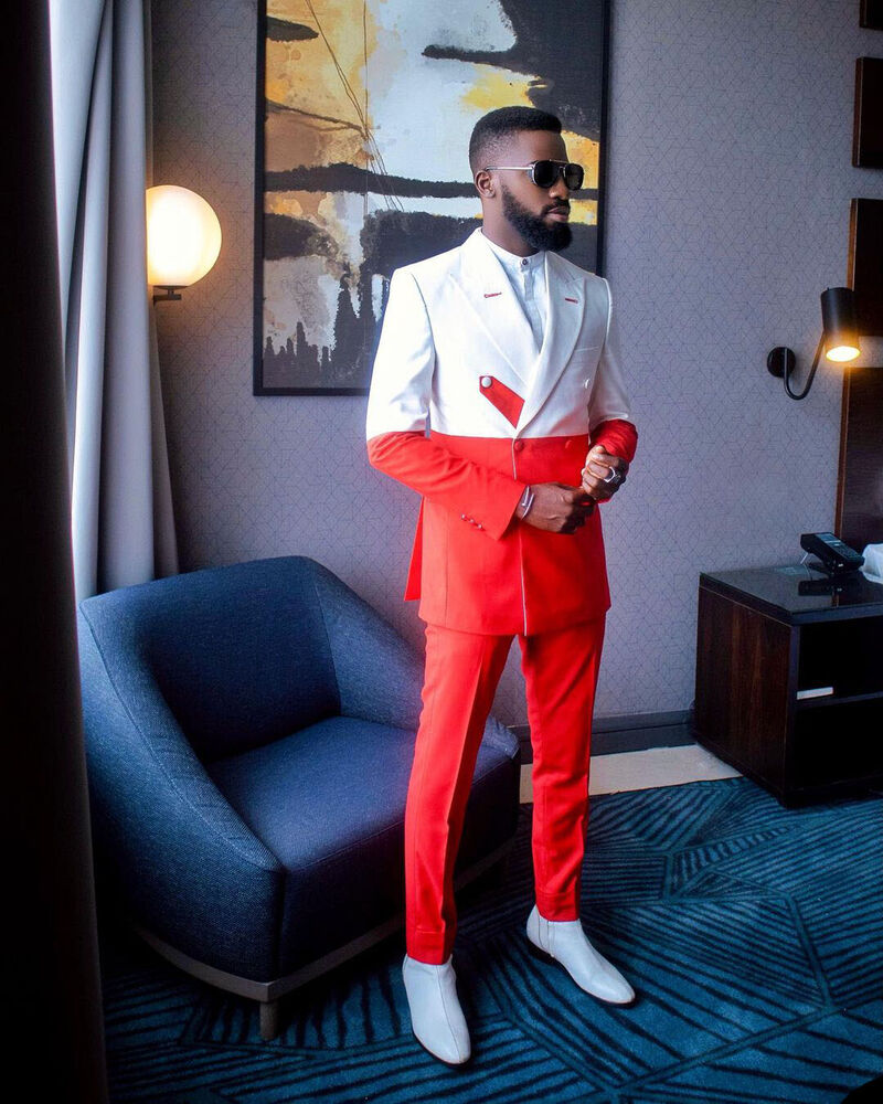 Jas Pria Baru 2 Potong Putih M - Men'S Formal Wear Not Suit ulasan dan harga