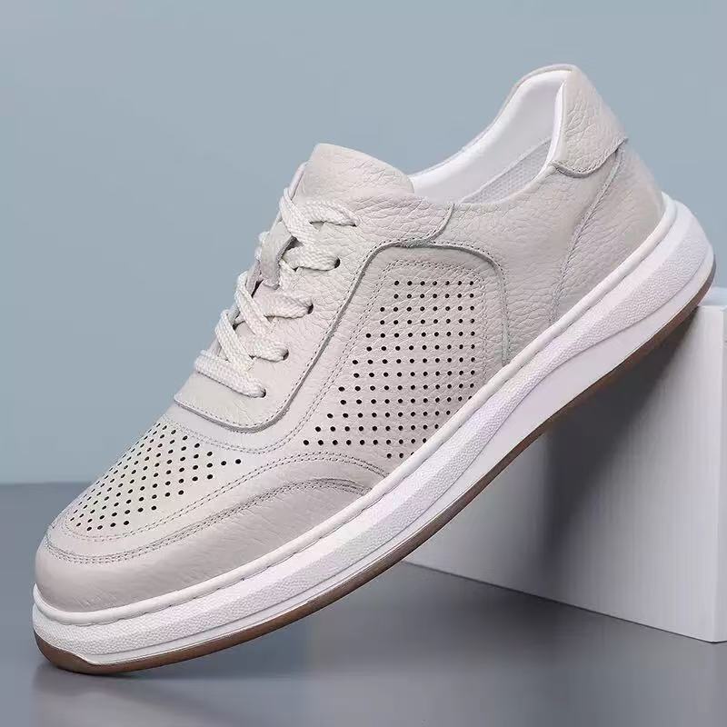 Sepatu Sneakers Pria Kulit Sin - Men Formal Wear With Sneakers ulasan dan harga