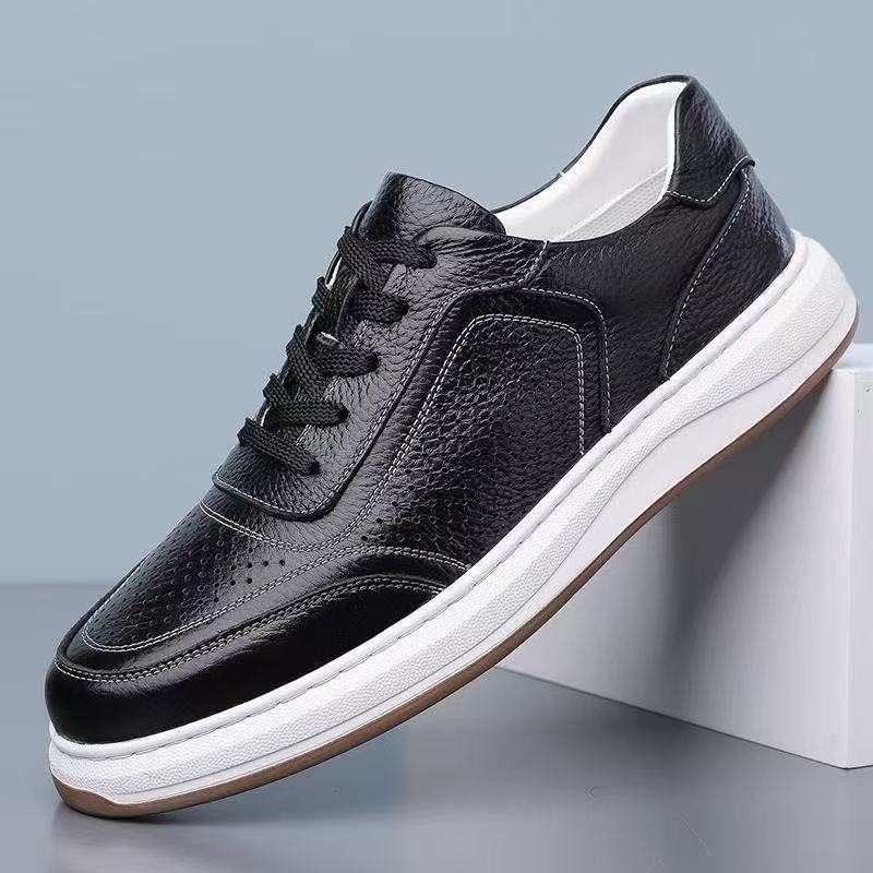 Sepatu Sneakers Pria Kulit Sin - Men Formal Wear With Sneakers ulasan dan harga