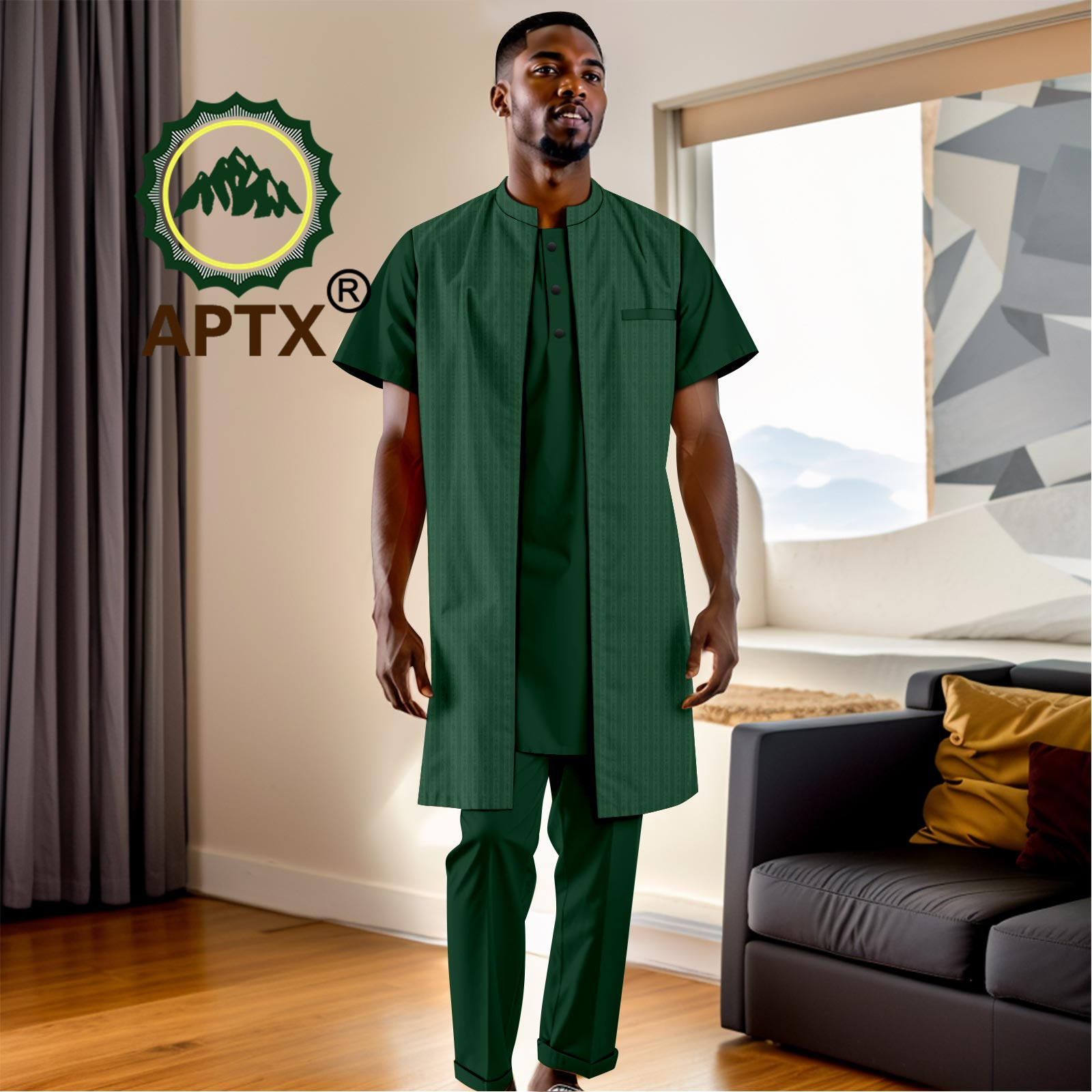 Pakaian Afrika untuk Pria Sete - Men Formal Wear Clothes ulasan dan harga