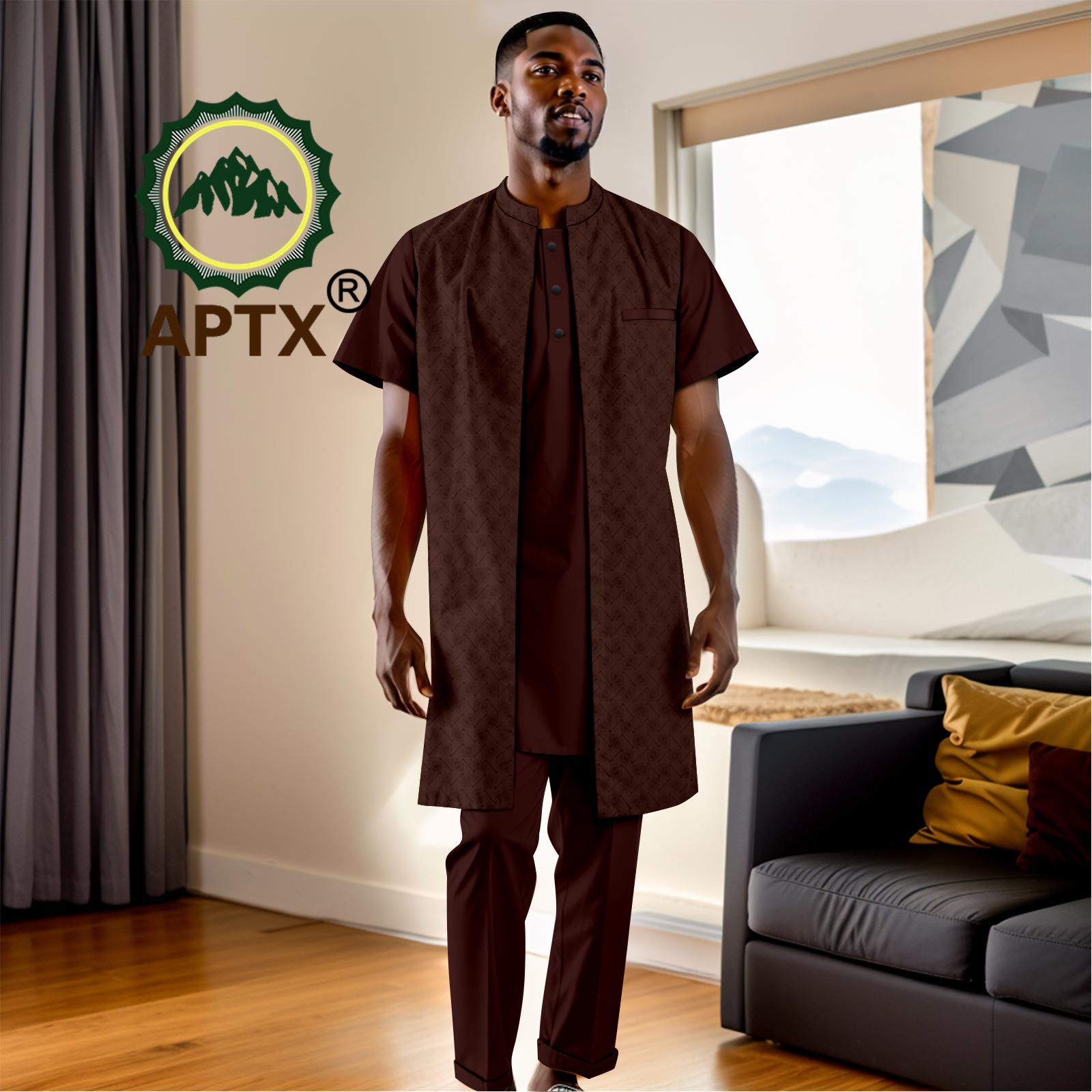 Pakaian Afrika untuk Pria Sete - Men Formal Wear Clothes ulasan dan harga