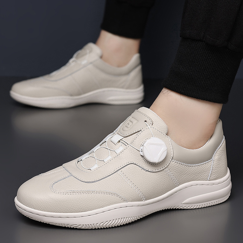 Sepatu Kulit Trendi Sepatu Kas - Men Formal Wear With Sneakers ulasan dan harga