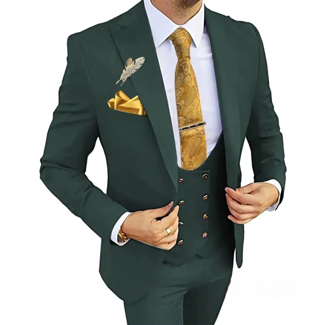 Setelan Jas Pria Slim Fit 3 Po - Men'S Formal Wear Not Suit ulasan dan harga
