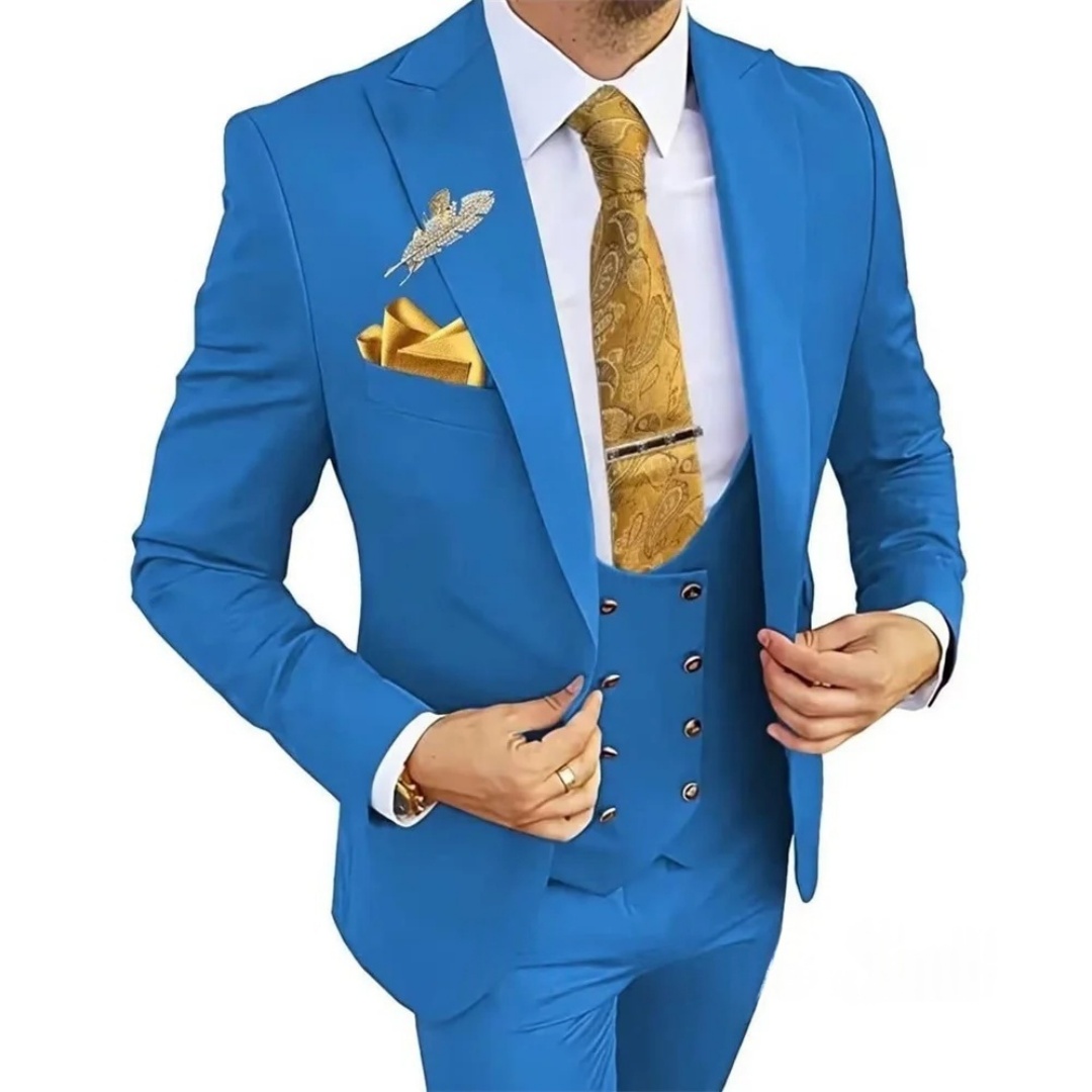 Setelan Jas Pria Slim Fit 3 Po - Men'S Formal Wear Not Suit ulasan dan harga