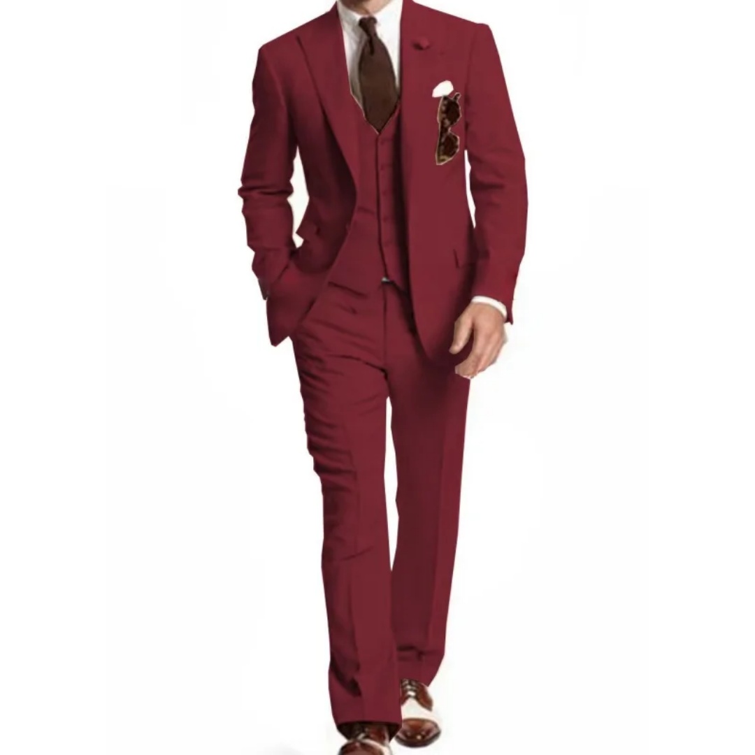 Jas Pria Slim Fit Kerah Runcin - Men'S Formal Wear Not Suit ulasan dan harga