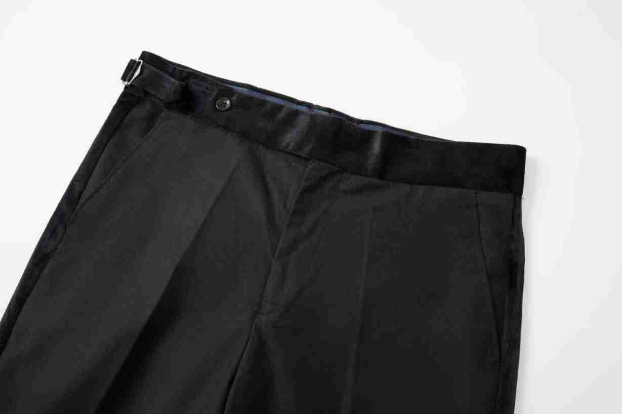 Celana Formal Pria Hitam Klasi - Dress Pant Flat Front ulasan dan harga