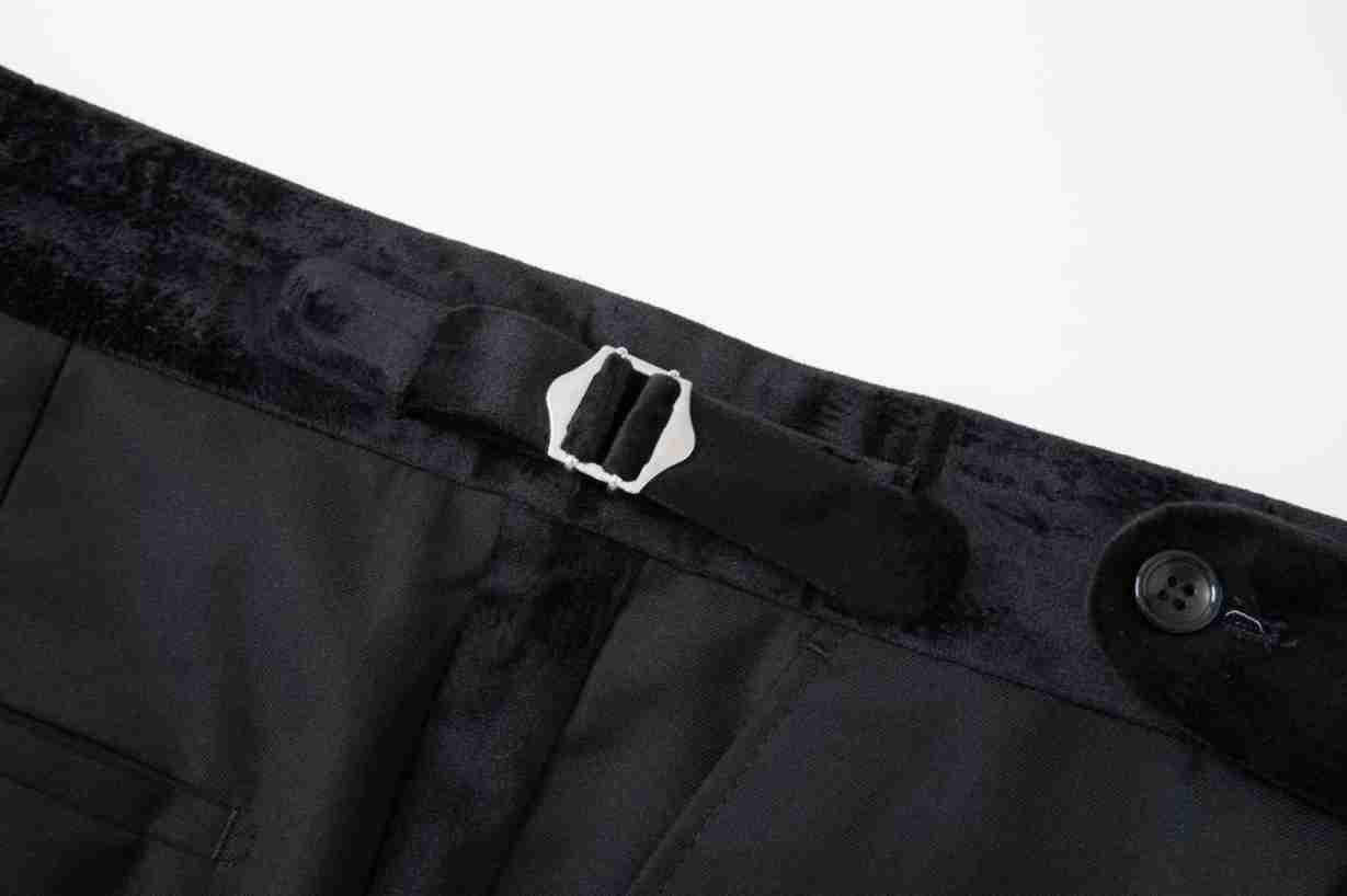 Celana Formal Pria Hitam Klasi - Dress Pant Flat Front ulasan dan harga