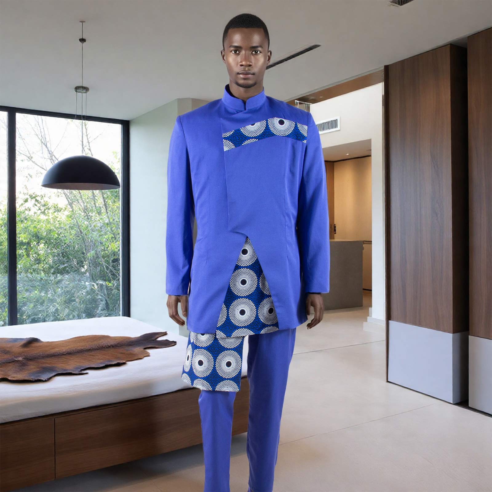 Pakaian Afrika untuk pria Slim - Men Formal Wear Clothes ulasan dan harga