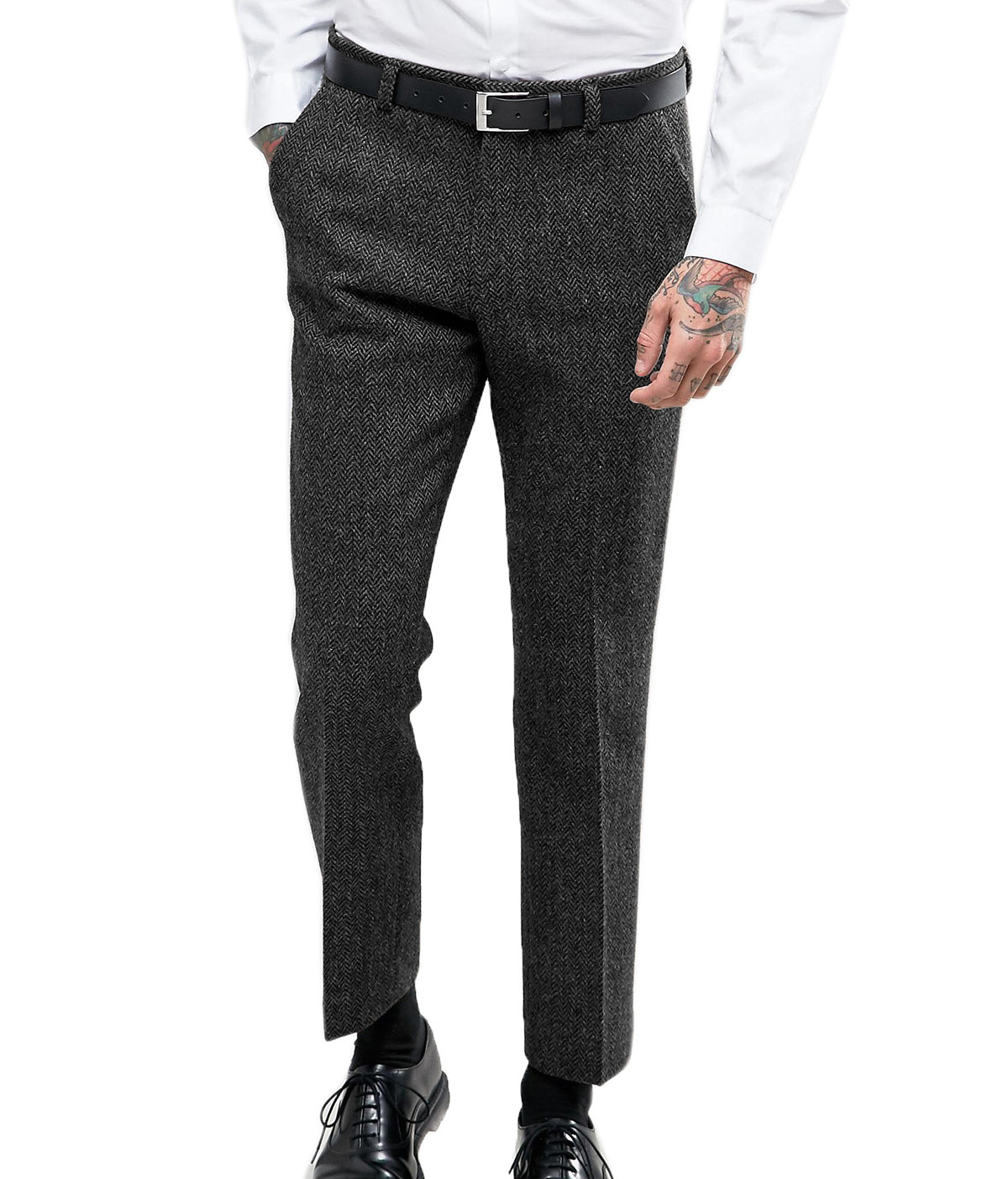 Celana Setelan Formal Bisnis P - Dress Pant Flat Front ulasan dan harga